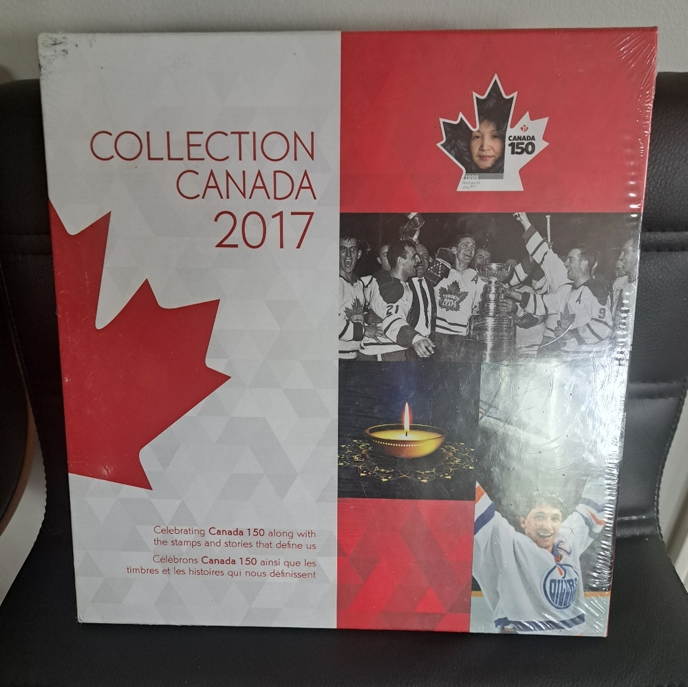 COLLECTION Canada 2017  stamp collection souvenir album CANADA 150 year sealed